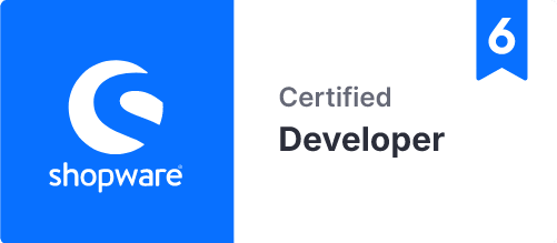 Shopware 6 Certified Developer