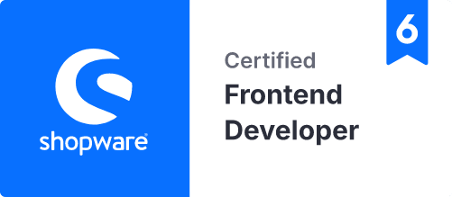 Shopware 6 Certified Frontend Developer